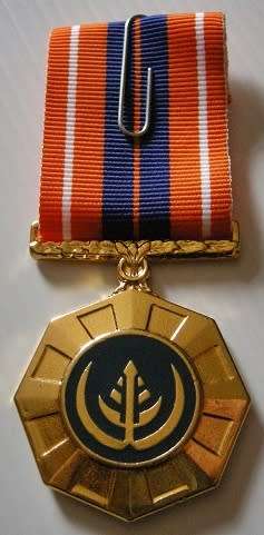Full Size Pro Patria Medal Numbered at Back Flush Epoxy In Original Box