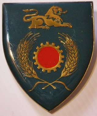Eastern Transvaal Command Maintenance Unit Shoulder Flash No Pins