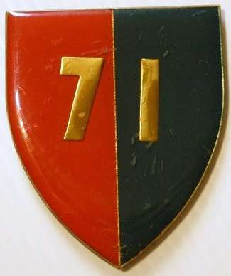 71 Field Workshop Shoulder Flash No Pins