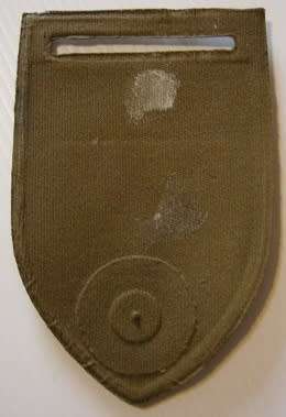 SA Army HQ Unit Rubberised Shoulder Flash No Pin