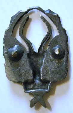 5 SA Infantry Battalion Cap Badge Voided Type No Bolts