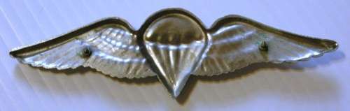 SA Parachute Dispatcher / 50 Jumps or More Wing Full Size No Pins