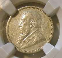 1897 ZAR 3 Pence XF 40 NGC