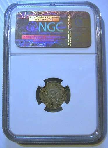 1897 ZAR 3 Pence XF 40 NGC