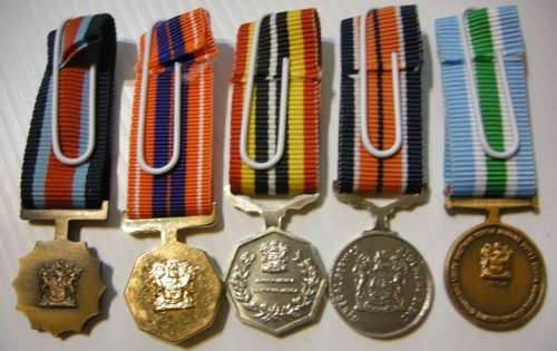 Miniature Medal Set of Five