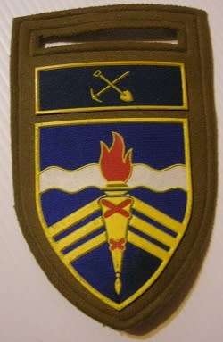 Regiment Schoonspruit Rubberised Shoulder Flash No Pin