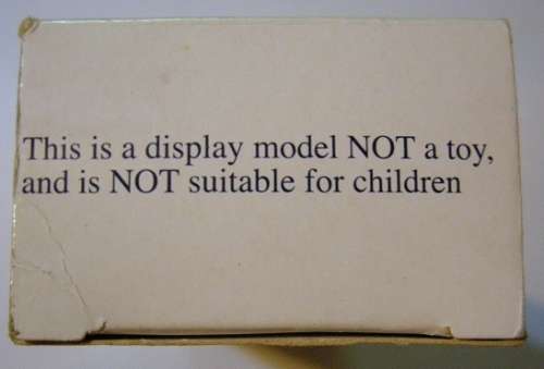 British Airways Concorde Display Model in Original Packaging Unassembled SEE DESCRIPTION