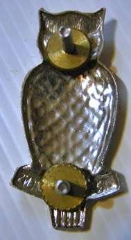 Military Intelligence Chromed Cap Badge