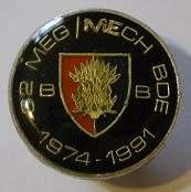 82 Mech Brigade Pin / Badge 18mm
