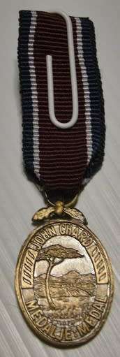 Miniature John Chard Medal Voided Acorn Light Type