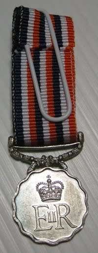 Miniature Union Medal w/ Royal Cypher