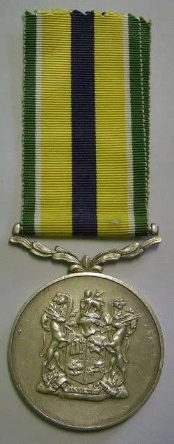 Full Size De Wet Decoration Nr 832 on Rim Double Face Susp Not Marked w/ Bar Marked Silver & Button