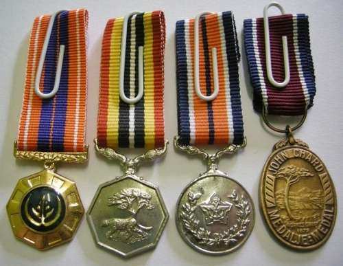 Miniature Medal Set of Four