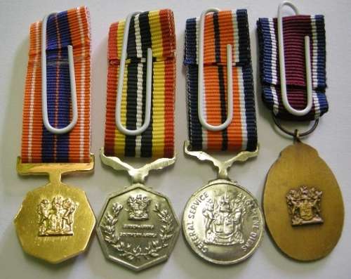 Miniature Medal Set of Four