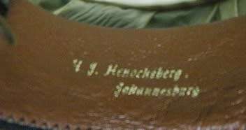 SA Railways and Harbours Sea Going Officers Cap Marked H J Henochsberg Johannesburg