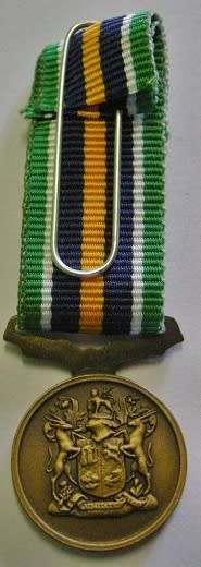 Miniature De Wet Medal Thick Type