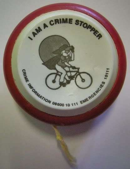 Rand Refinery Ltd South Africa / I am a Crime Stopper Yo-Yo 57mm Diameter