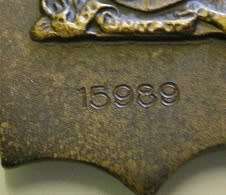 Full Size Military Merit Medal Numbered at Back w/ Bar In Original Box