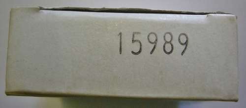 Full Size Military Merit Medal Numbered at Back w/ Bar In Original Box