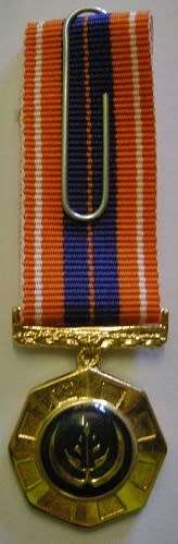 Miniature Pro Patria Medal