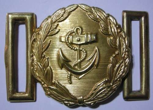 SA Navy Officers Sword Belt Buckle
