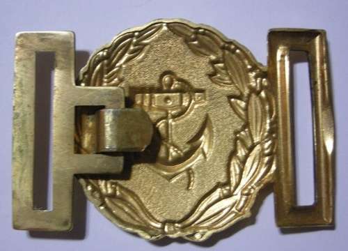 SA Navy Officers Sword Belt Buckle