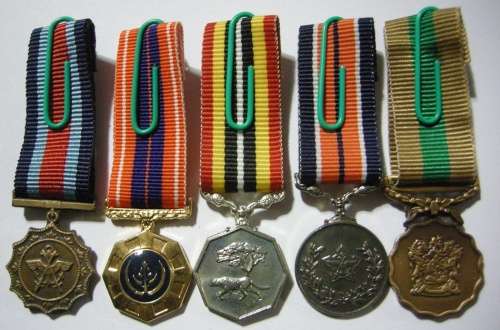 Miniature Medal Set of Five
