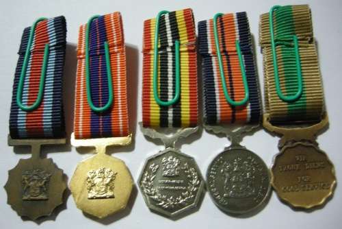 Miniature Medal Set of Five