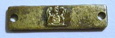 Miniature Coat of Arms Bar In Silver & Gilded