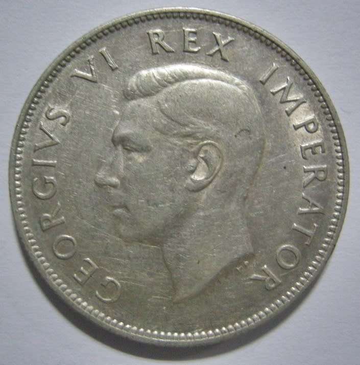 1943 Union of SA 2½ Shillings