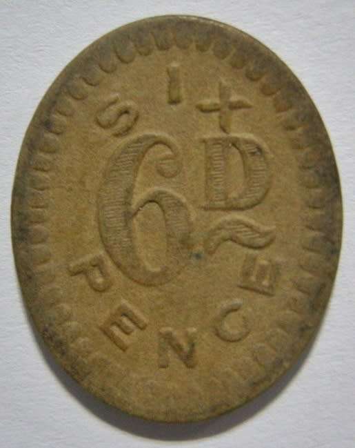 Union Internment Camps 6D Token Hern 606f