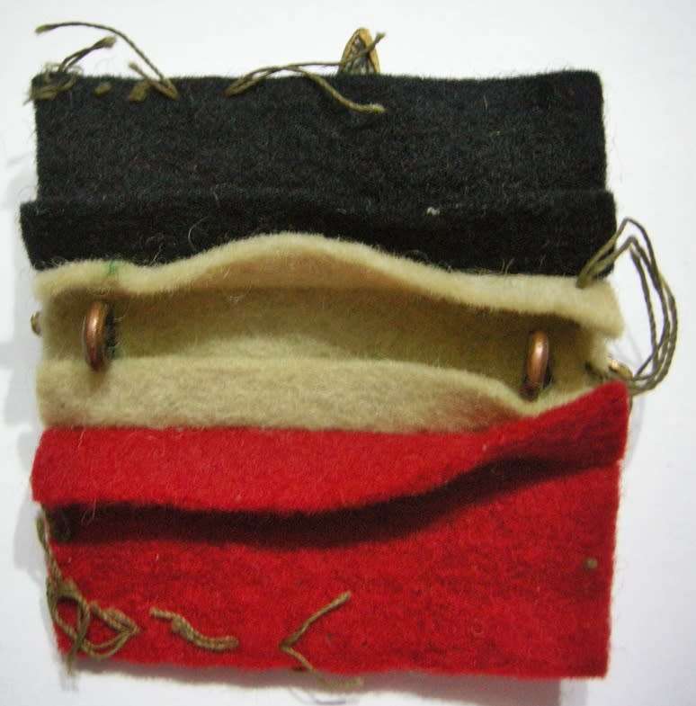 Kimberley Regiment Cap Badge with Felt Backing