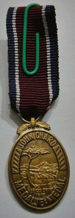 Miniature John Chard Medal Voided Acorn Light Type