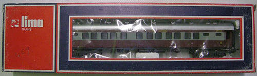Lima HO 2nd Class Coach SAR Cape Town Trans Karoo Original Box Lima Number On Box 9244 Used