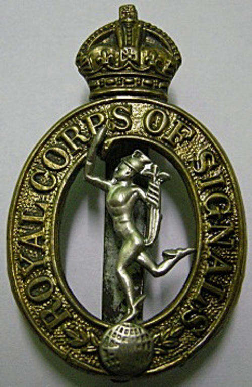 Royal Corps of Signals Cap Badge
