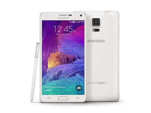 Samsung Galaxy Note 4 with 5xCovers