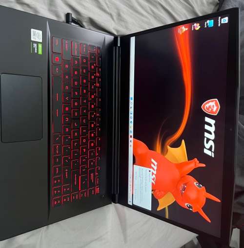 MSI GF63 thin laptop i7