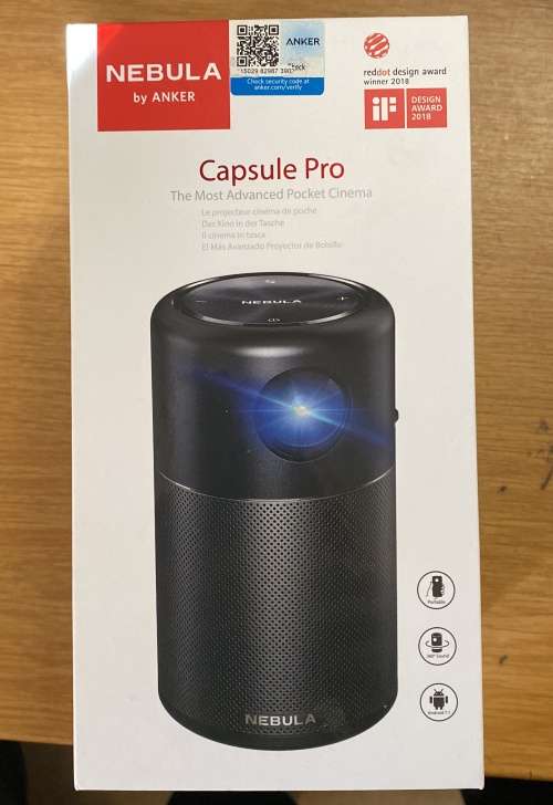 Nebula Capsule Pro Smart Projector