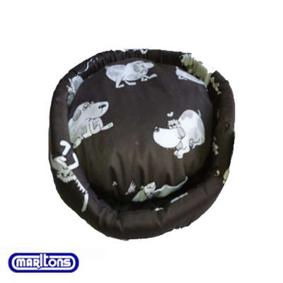 Marltons Foam Dog Bed - 40cm Brown