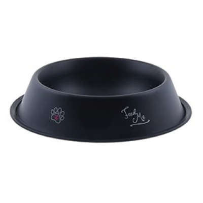 Staywell Stainless Steel Non-Tip Bowl - Black Matte (473ml)