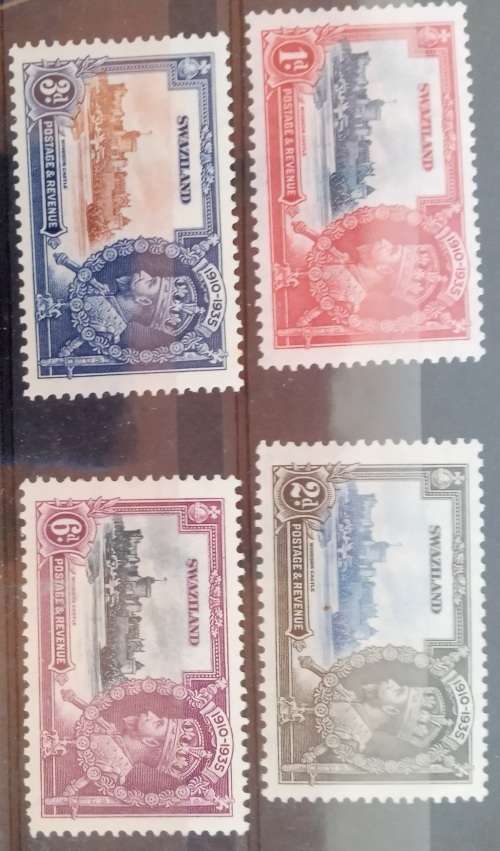 1935 Swaziland Jubilee set MLH