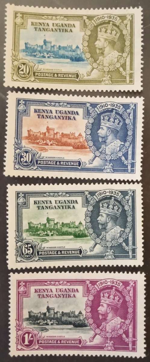 1935 KUT Silver Jubilee full set MLH.