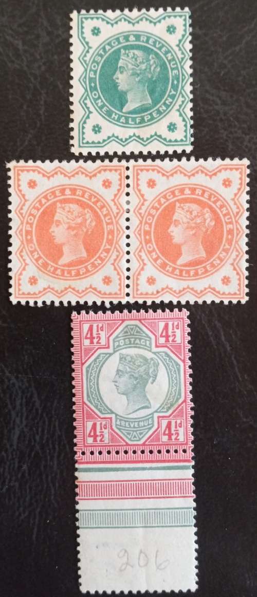 1880/87 Queen Victoria mint selection