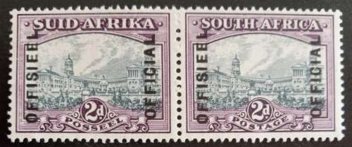1944 Union of South Africa officials pair of 2d MLH.