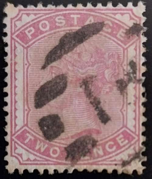 1880 Great Britain QV 2d Rose fine used, catalogue R2400