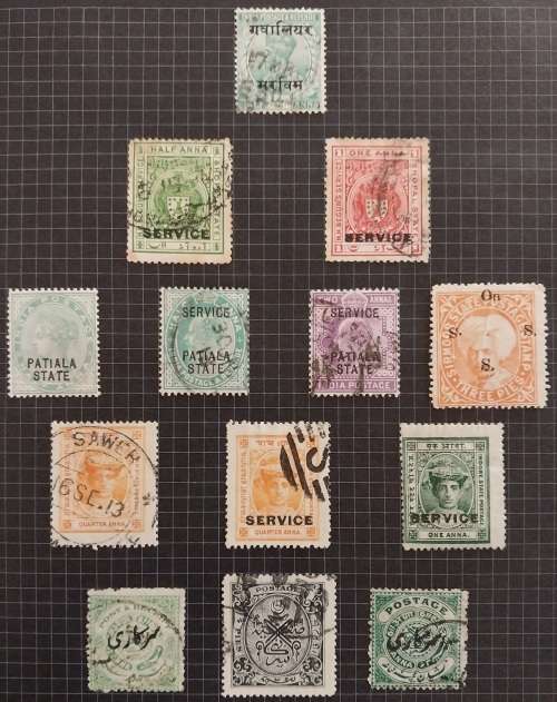 Early Indian States selection lightly hinged on 3 pages.