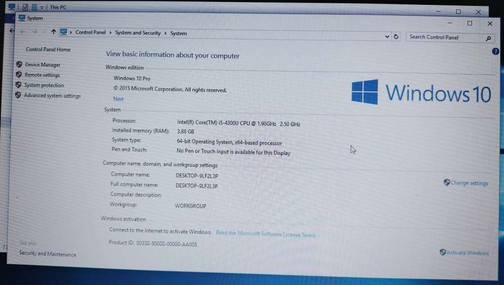 Lenovo Thinkpad T440s Core i5