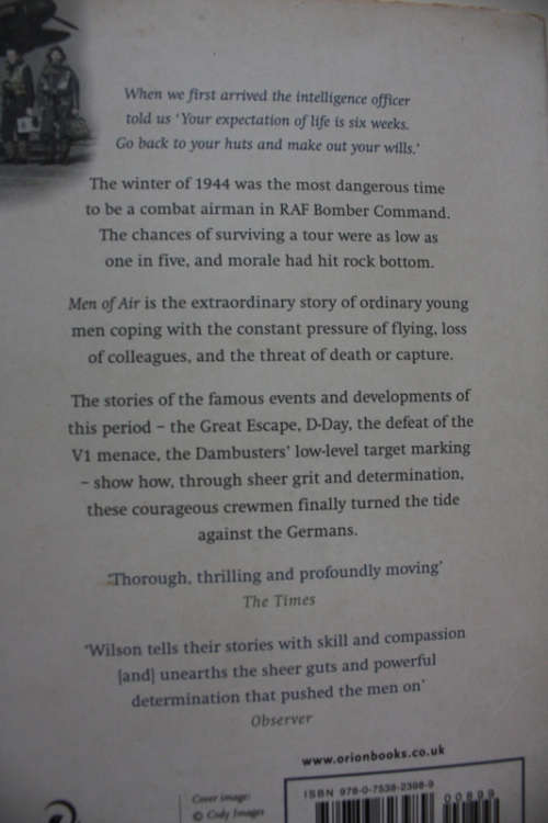 Men of Air, The Doomed Youth of Bomber Command by Kevin Wilson