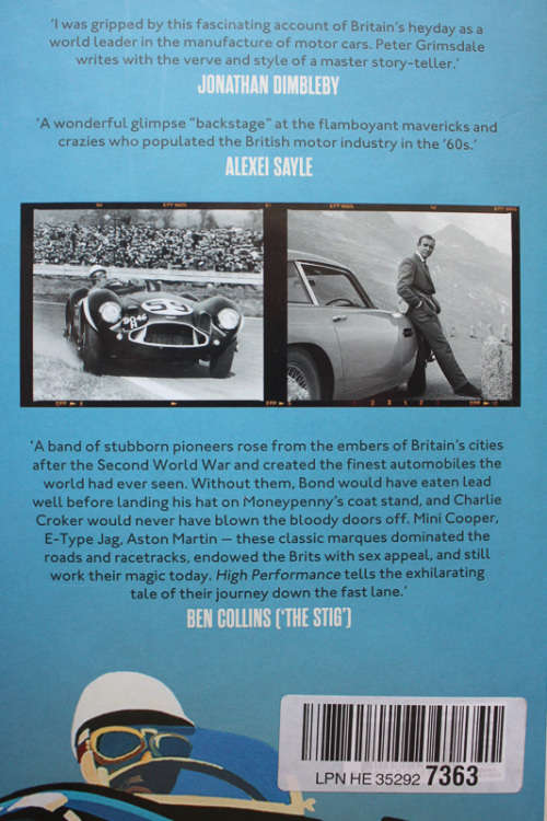 High Performance: When Britain Ruled the Roads by Peter Grimsdale