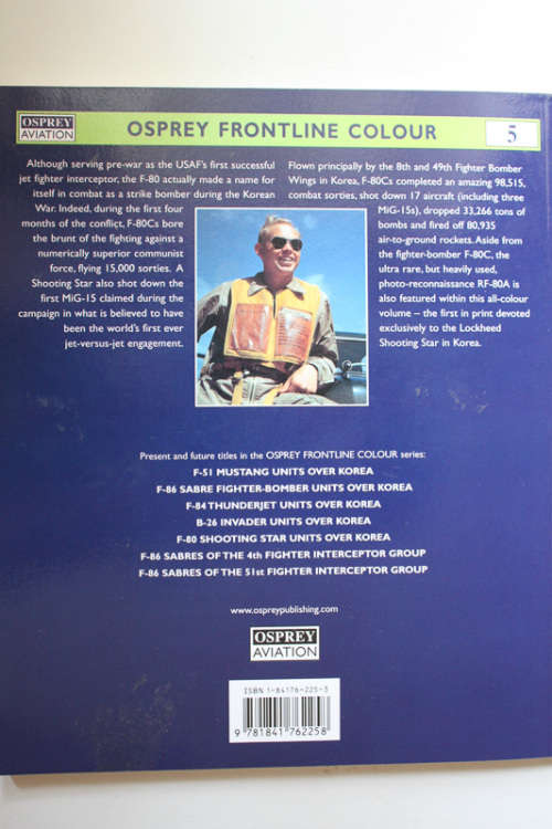 F-80 Shooting Star Units Over Korea by Warren Thompson